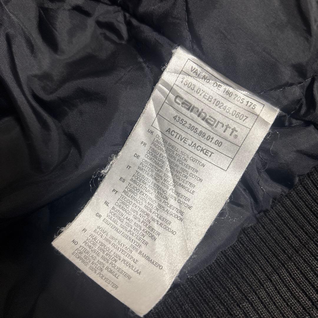 Carhartt カーハート アクティブジャケット　ブラック