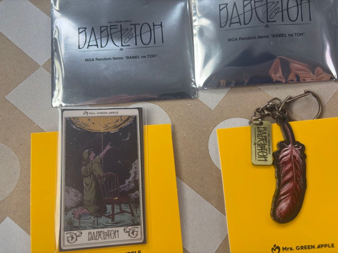 Mrs. GREEN APPLE バベルの塔グッズセット