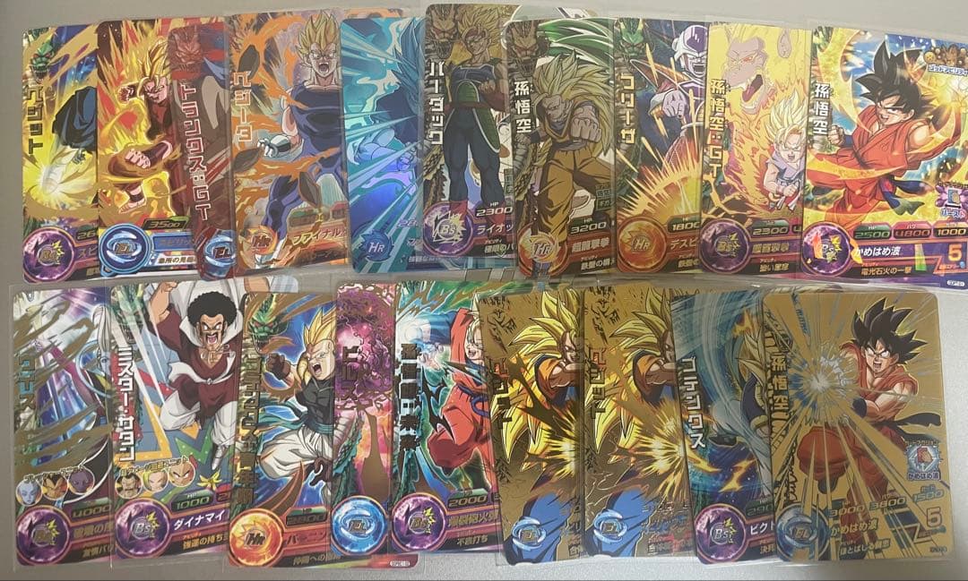 ドラゴンボールヒーローズ SEC UR CP P まとめ 引退　旧弾