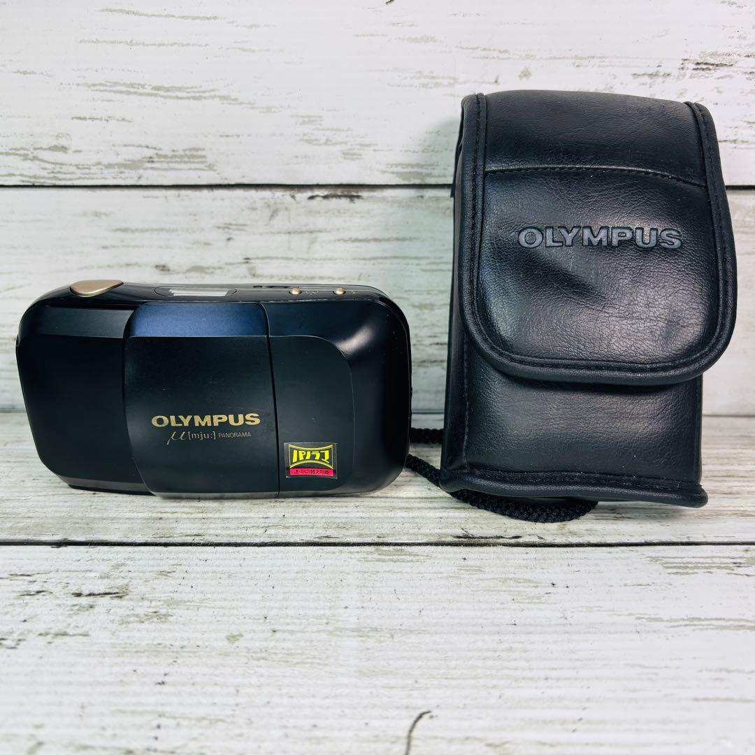 【動作良好】OLYMPUS フィルムカメラ μ [mju] PANORAMA