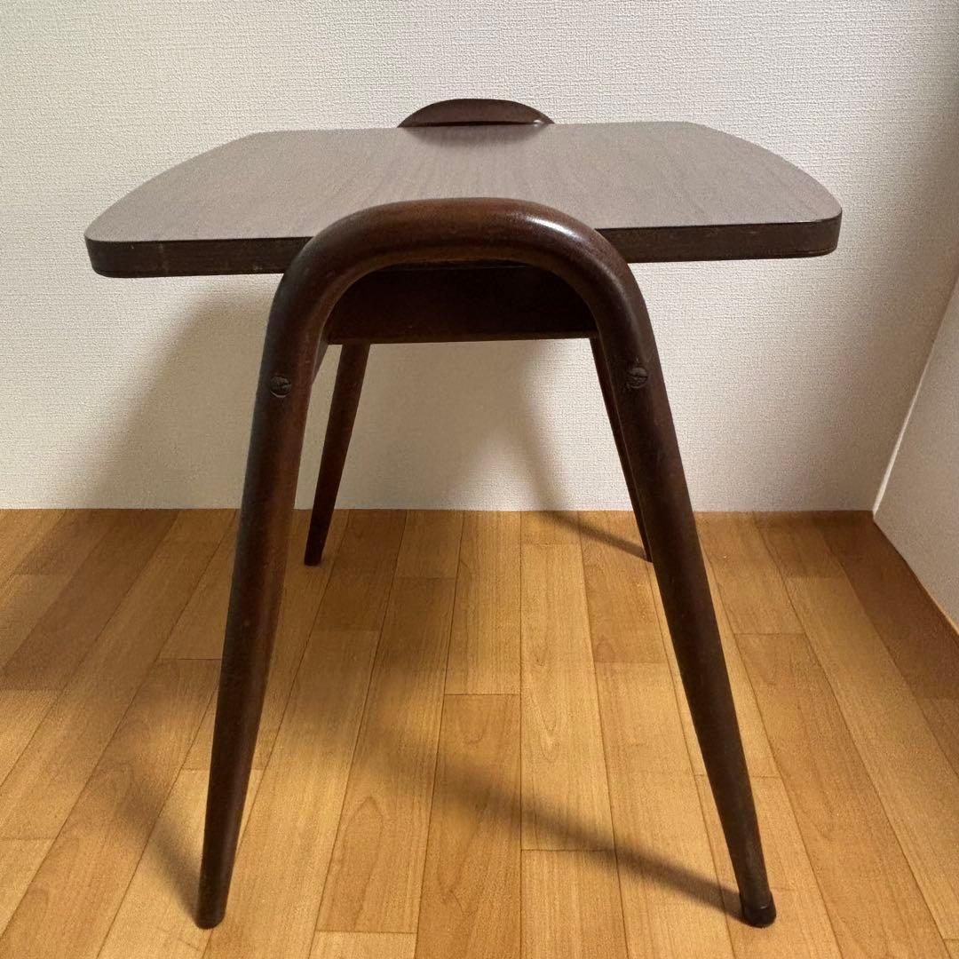 飛騨産業 キツツキ アンティーク　サイドテーブル　ヴィンテージ 机　テーブル