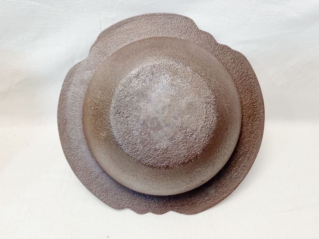 ほぼ未使用 茶道具 人間国宝 釜師 高橋 敬典 造 桜川 透木釜 釜印 共布共箱