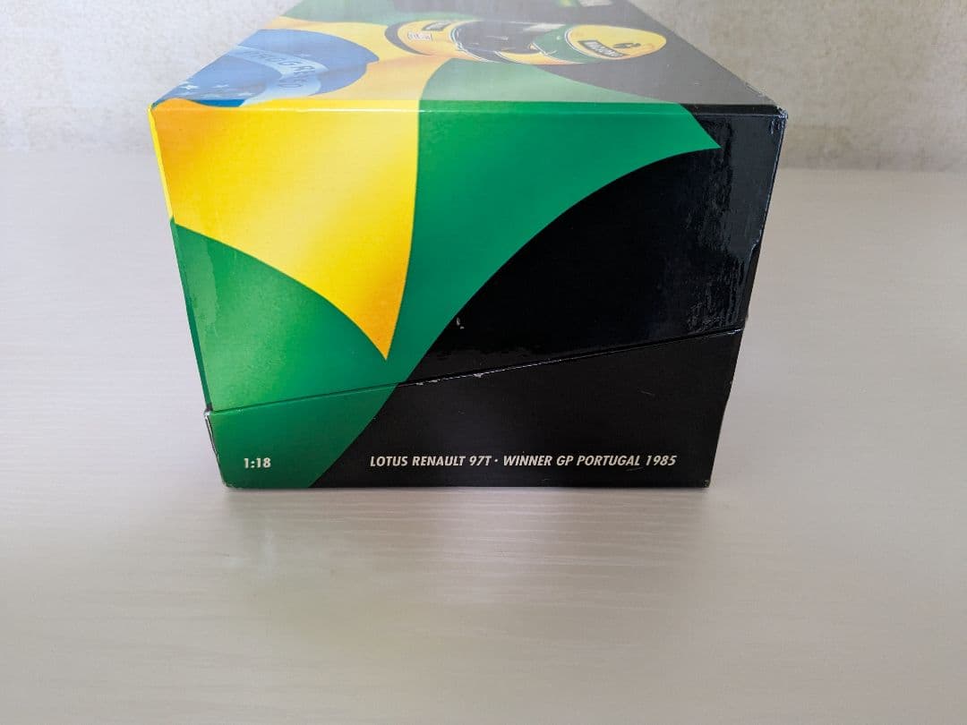 F1 MINICHAMPS 1/18 ロータスルノー97T アイルトン・セナ