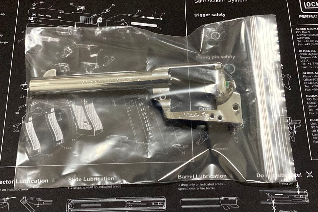 新品未使用 ハートフォード SAA シルバー アーティラリー バレルフレーム