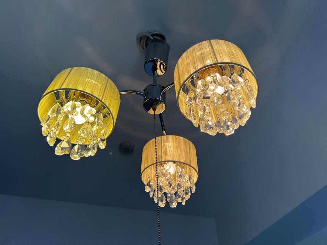 【ことぶき様】フランフラン シャンデリア Franc Franc クリスタル照明