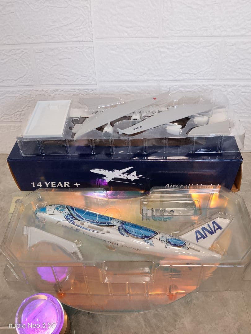 ⑩Air busA380／Blue Turtle1/230=約30cm