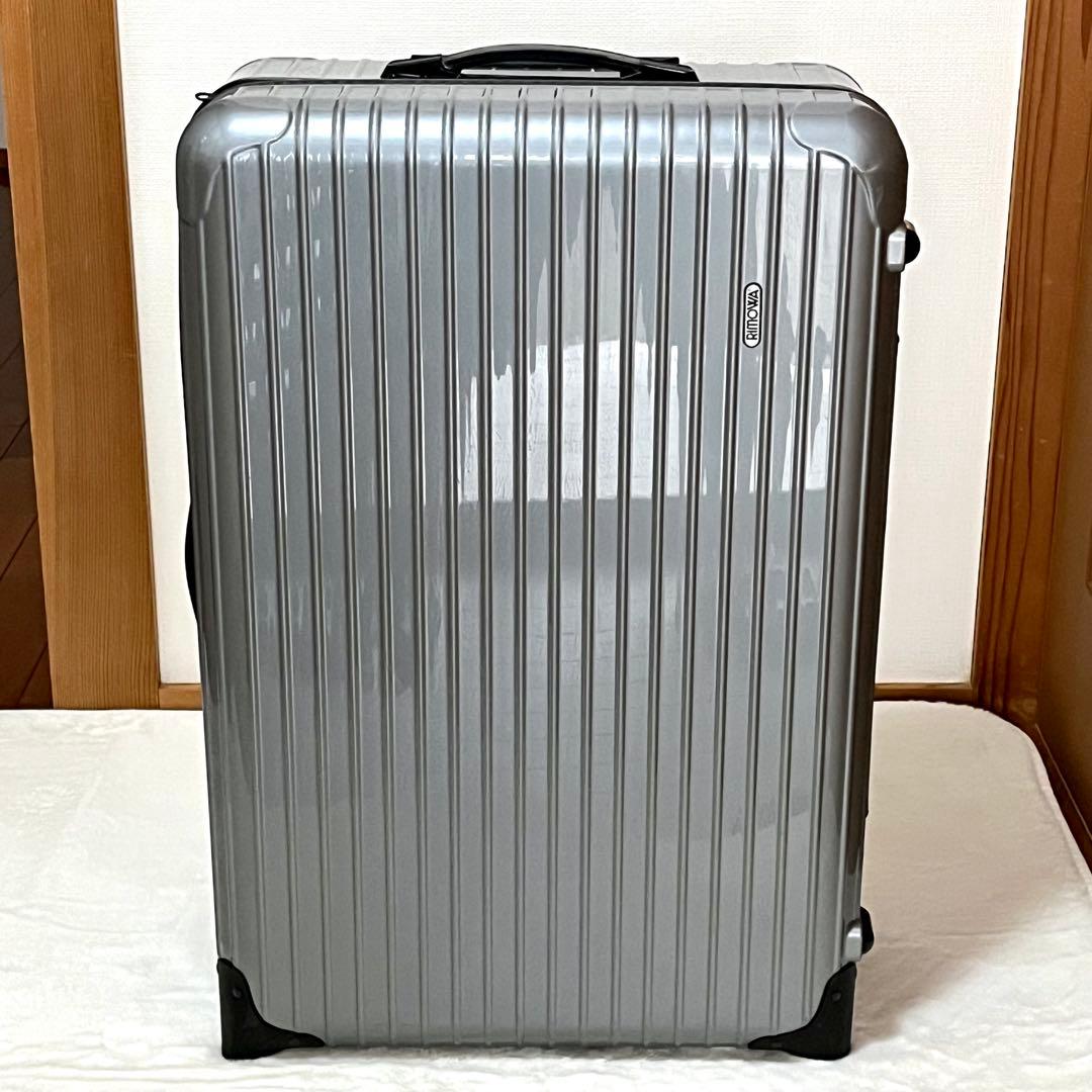 【美品】RIMOWA リモワ　サルサ　シルバー　キャリーケース82L 2輪　廃盤