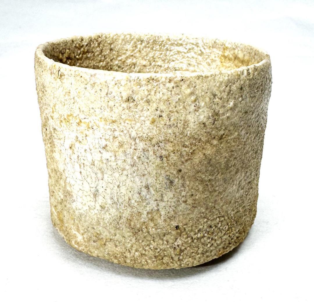 明時代 古染付 唐草紋様茶碗 伝世品焼物 青花 ウブ品 入手困難 WWTT268