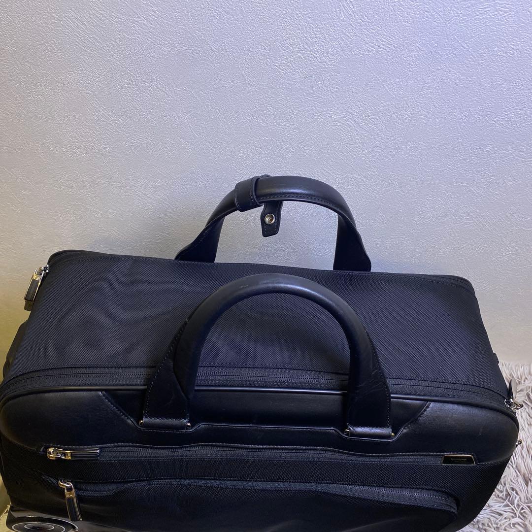 【希少】TUMI トゥミ　ブラック キャンバス　キャリーケース