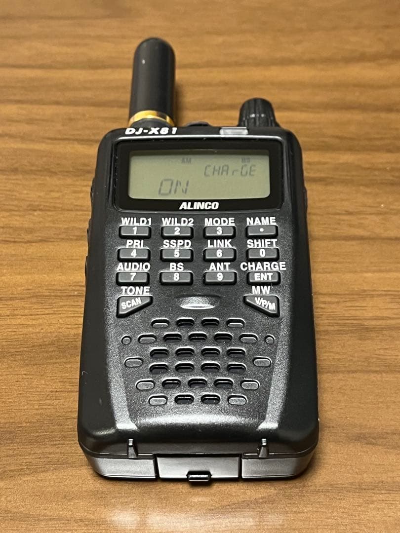 ALINCO DJ-X81 受信機 バッテリー充電器付き