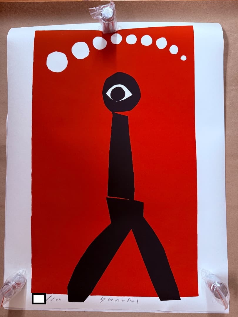 レア 柚木沙弥郎 民藝 直筆サイン 限定 Ace Hotel シルクスクリーン