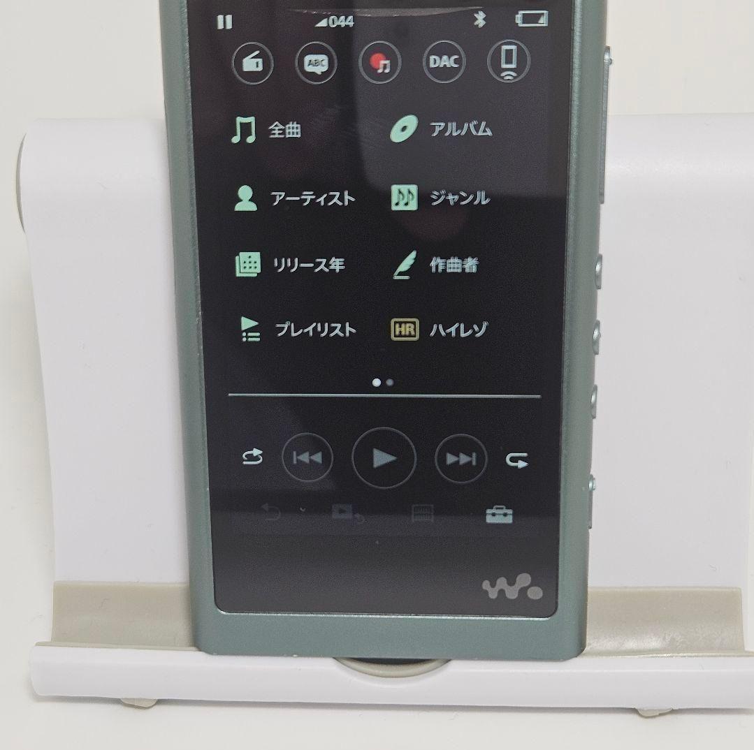 動作品 WALKMAN NW-A57 64GB グリーン ハイレゾ 本体