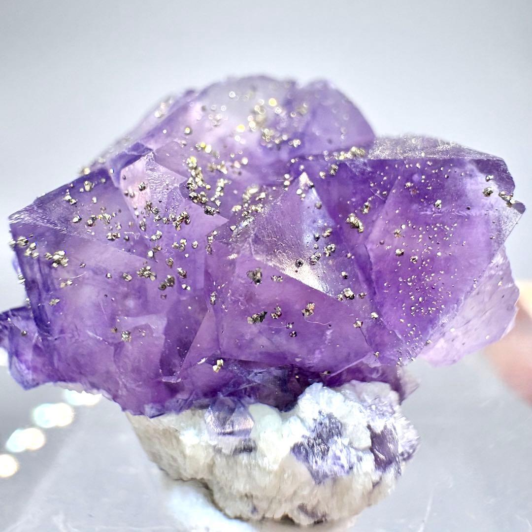 547 中国 内モンゴル産 フローライト&パイライト