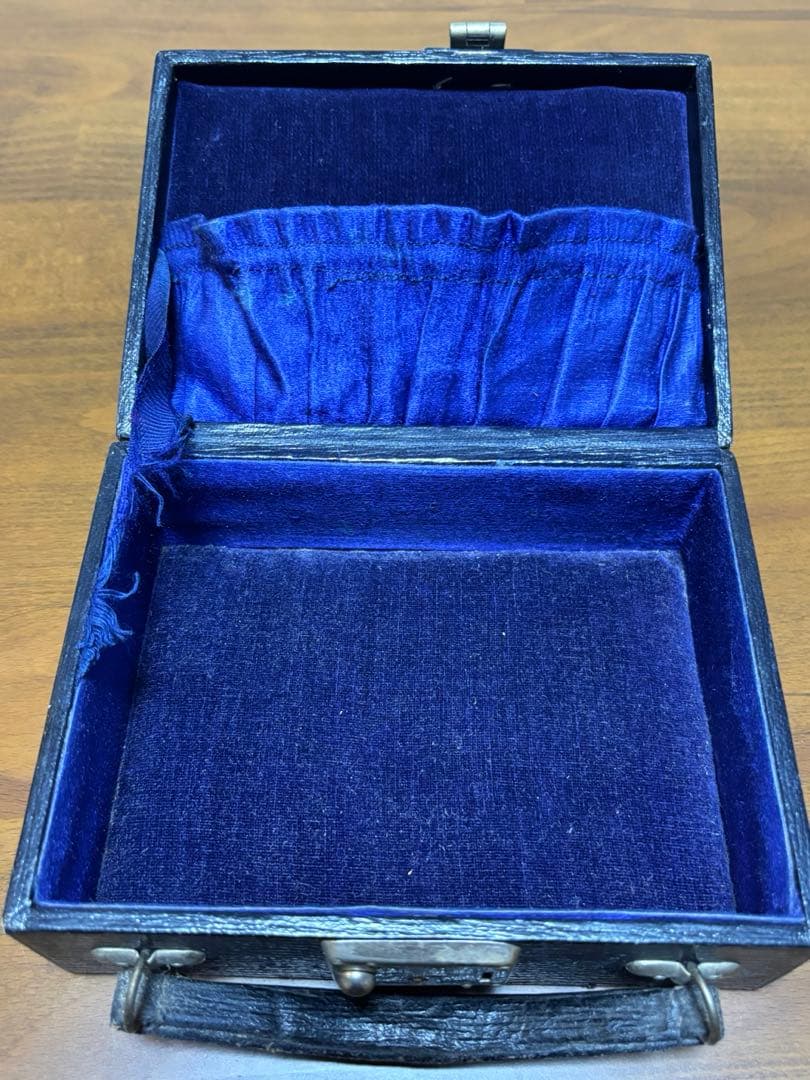 フランスアンティーク　ミニ トランクケース ブロカント　レトロ雑貨 古道具