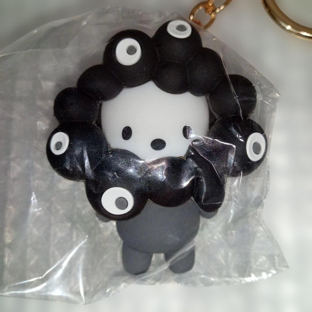 フ*0様 ラス1 新品未使用　サンリオ 黒ミャクミャク なりきりキーホルダー　コ