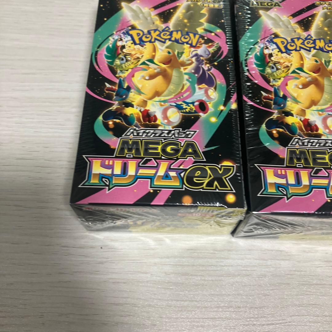 ポケモンカード MEGAドリームex 4BOX シュリンク付き