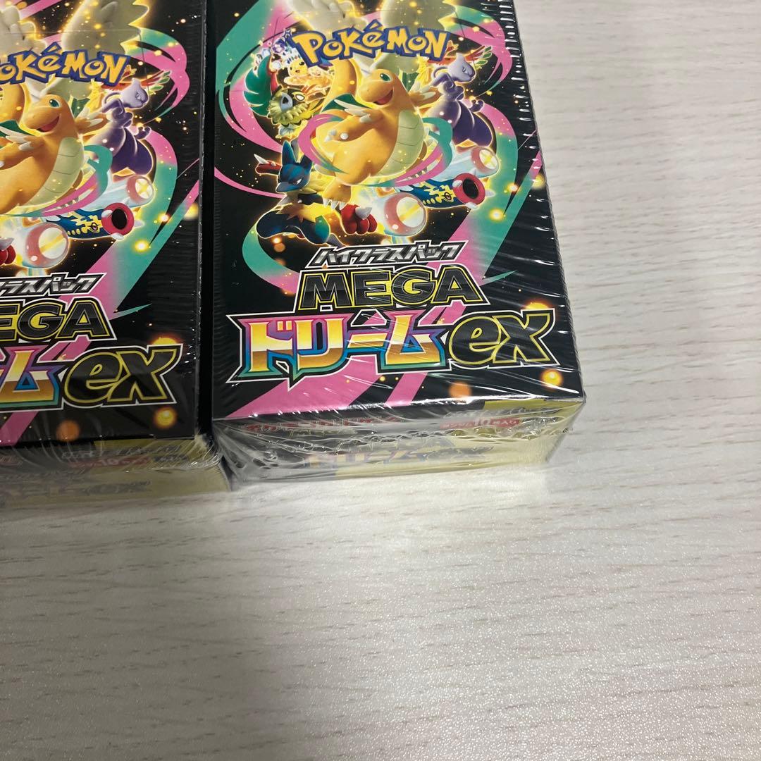 ポケモンカード MEGAドリームex 4BOX シュリンク付き