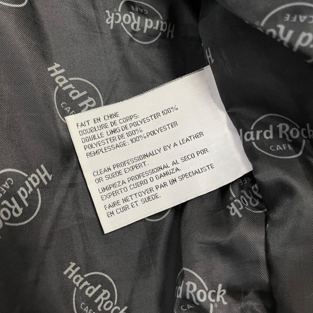 HardRockCafe ハードロックカフェ　ライダース　レザージャケット
