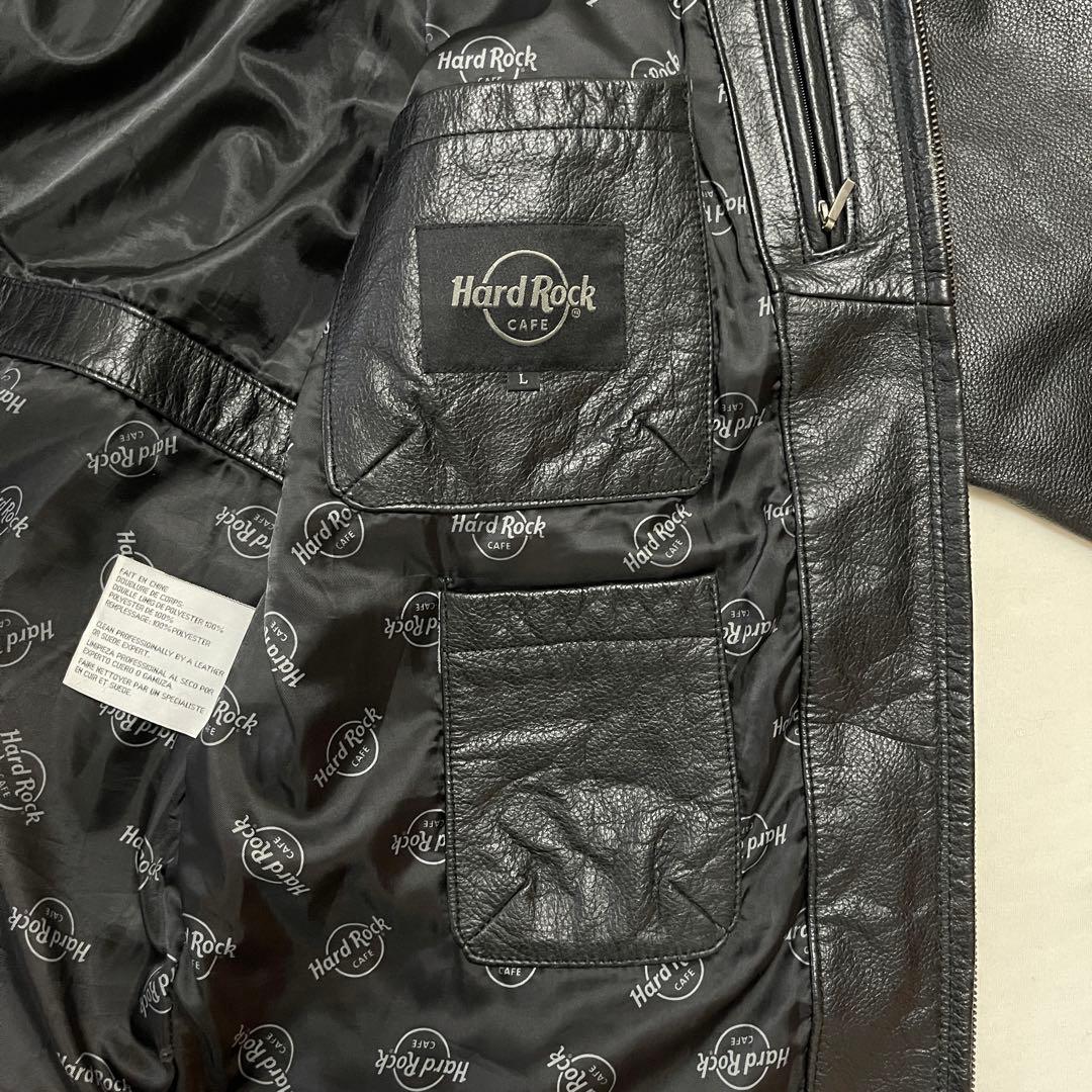 HardRockCafe ハードロックカフェ　ライダース　レザージャケット