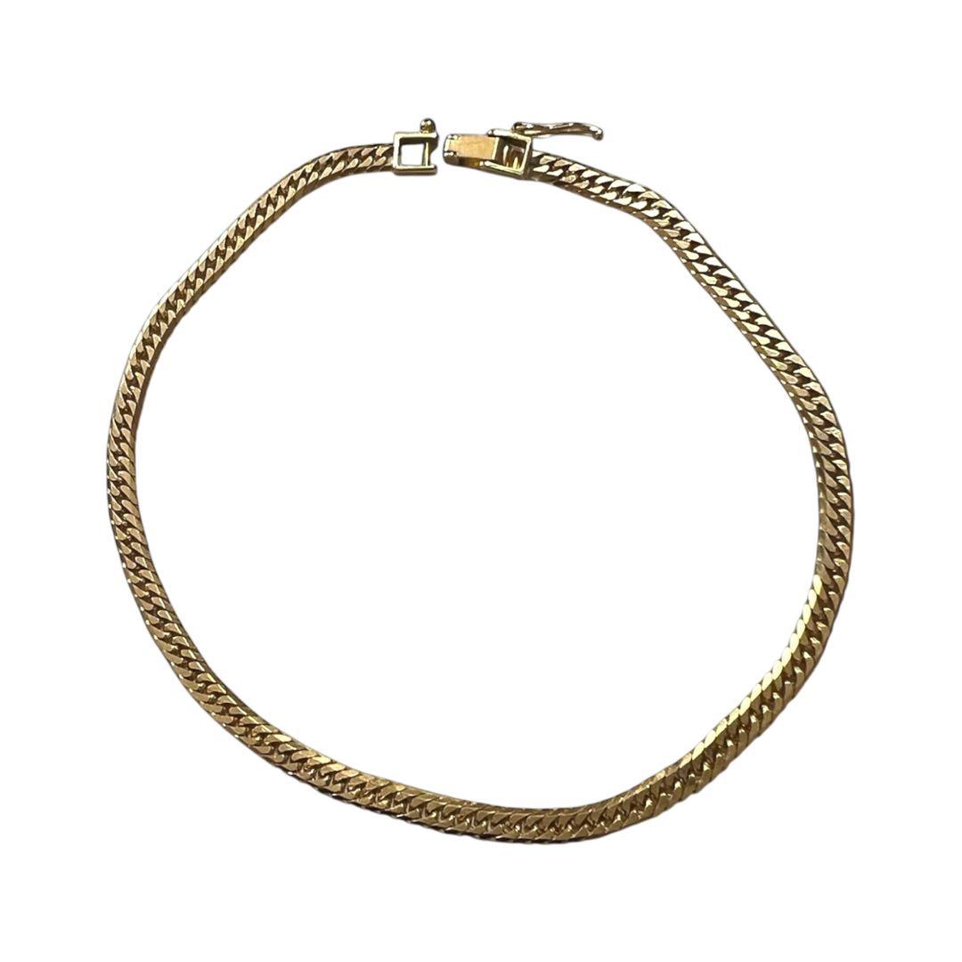 【美品】K18 喜平 アンクレット 造幣局刻印有り メンズ レディース