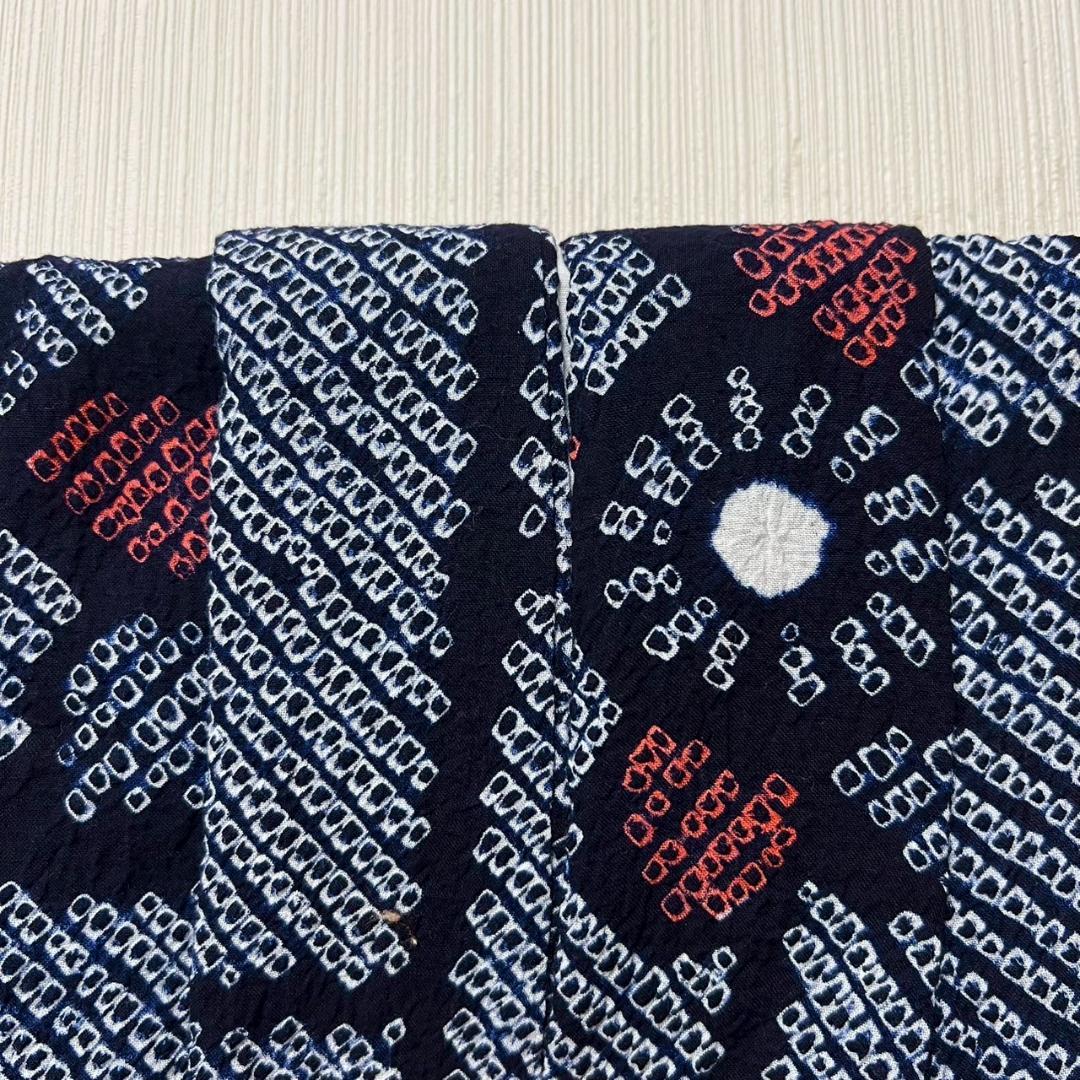 KL3167 有松鳴海絞り 浴衣 身丈153cm 夏着物 木綿