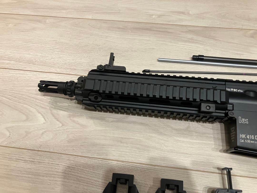 HK416D devgruカスタム　次世代電動ガン 東京マルイ　充電器、予備品付