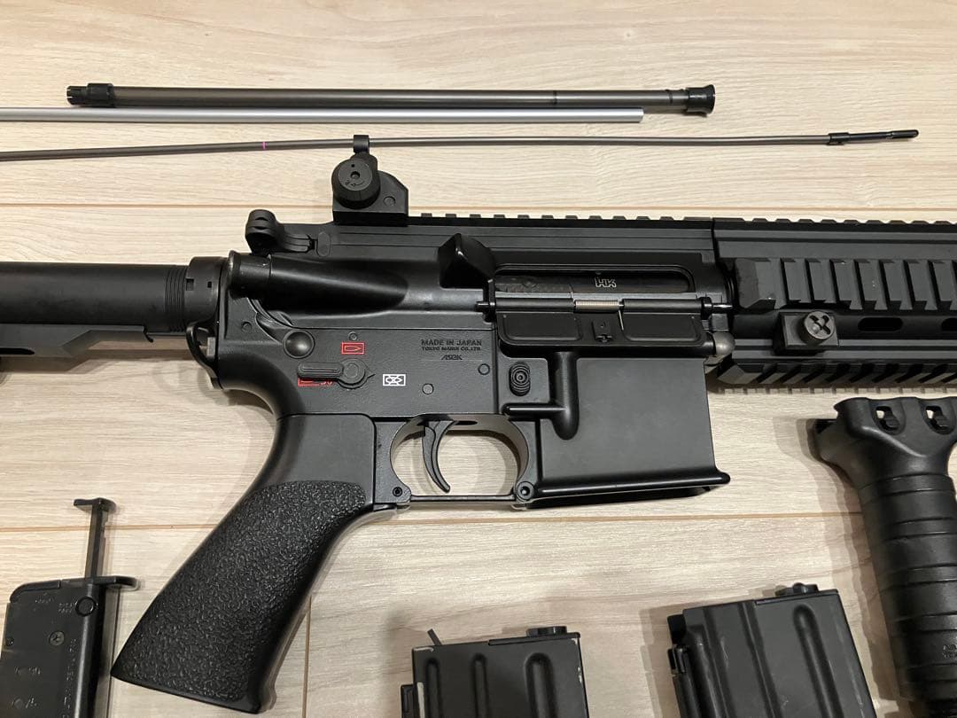 HK416D devgruカスタム　次世代電動ガン 東京マルイ　充電器、予備品付