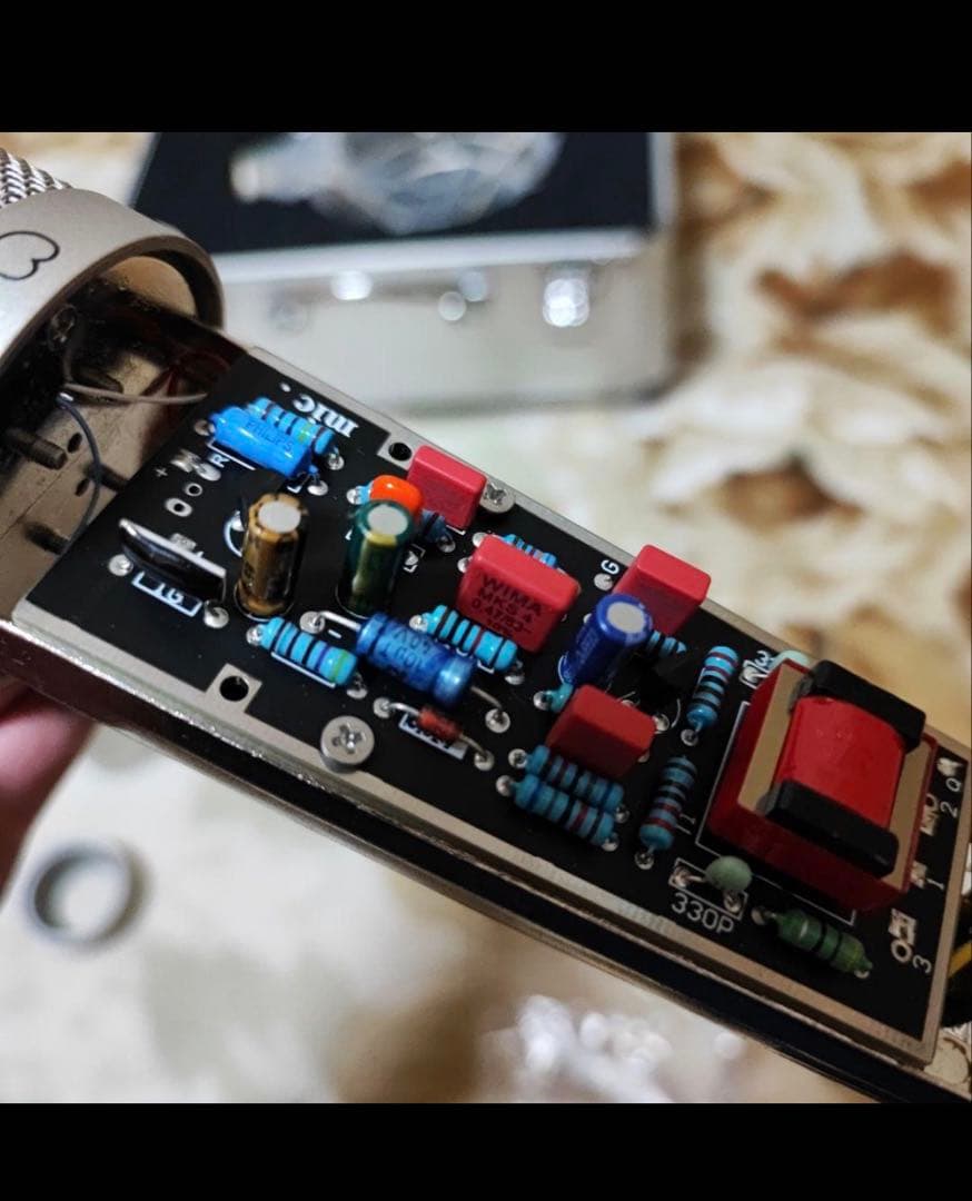 手作り Neumann U87ai コンデンサーマイク 1:1クローン