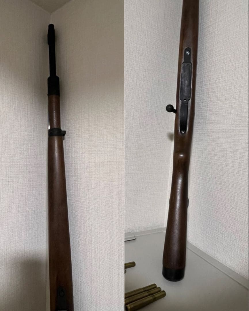 マルシン モーゼル Kar98k ガスガン カートリッジ5発 木製ストック