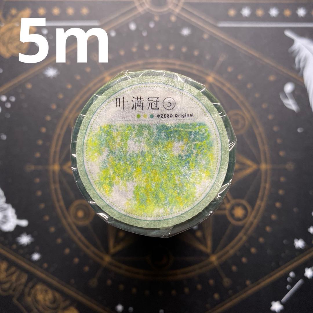 【8520】海外　マステ　5m巻売り　PET マスキングテープ