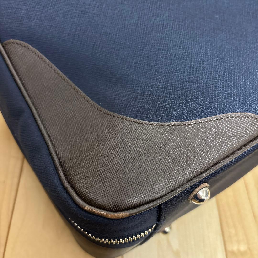 Pellemorbidaビジネスバッグ　紺