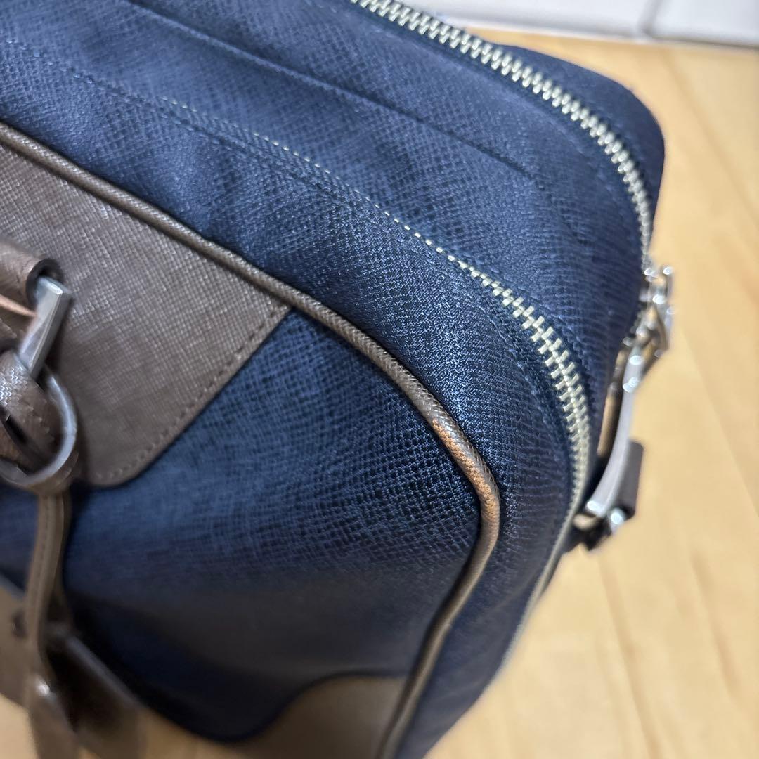 Pellemorbidaビジネスバッグ　紺