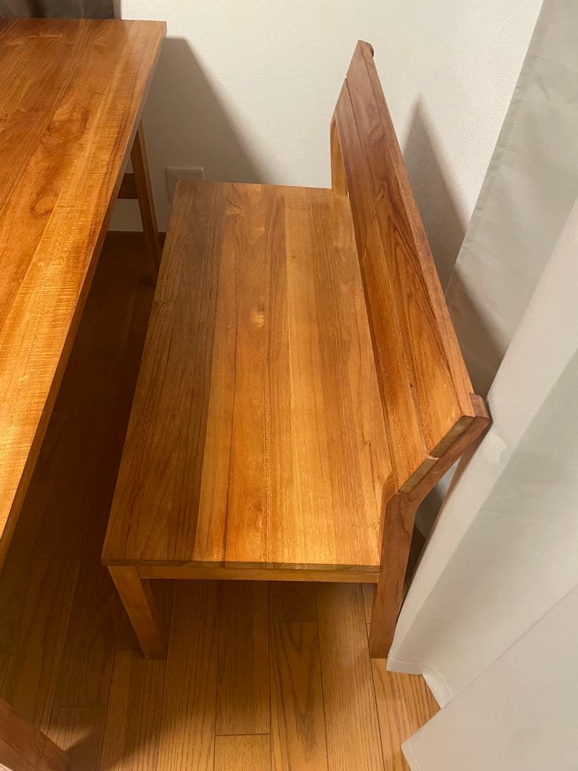 【セット売りのみ】unico ダイニングテーブルセット①