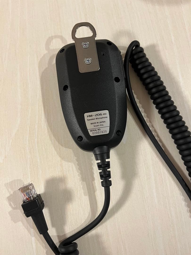 Icom HM-206 デジタル簡易無線　スピーカーマイク