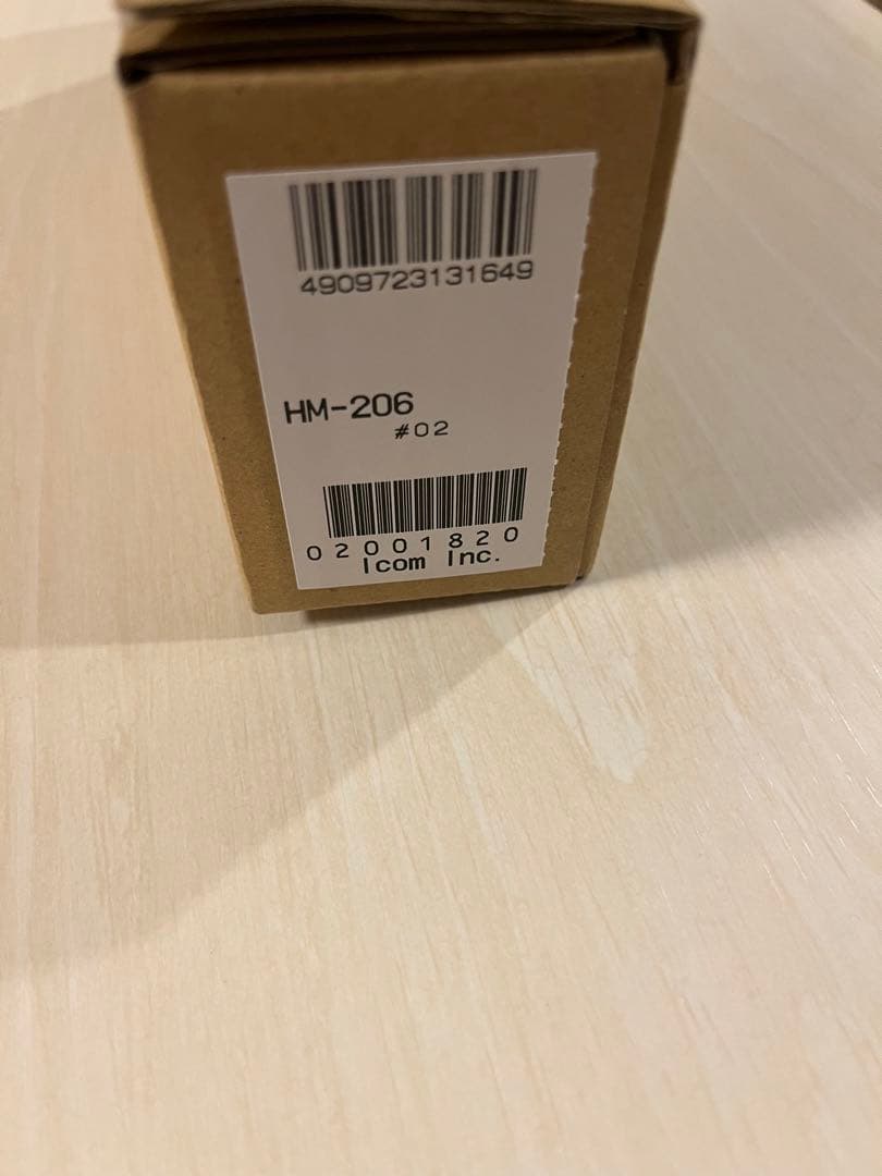 Icom HM-206 デジタル簡易無線　スピーカーマイク
