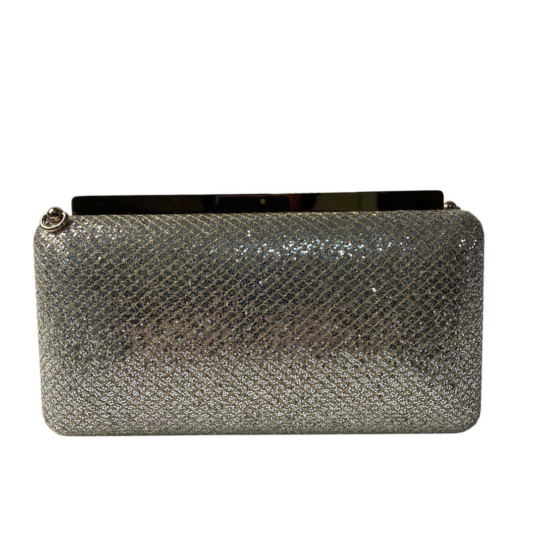 美品 ジミーチュウ JIMMY CHOO パーティバッグ ショルダーバッグ.
