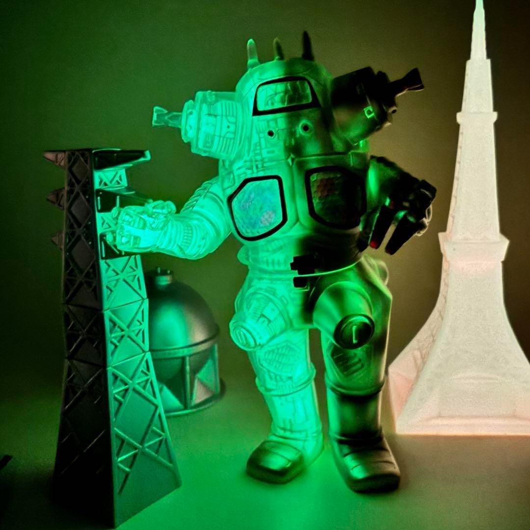 抽選当選品 マルサン 450 キングジョー 機械可視化 蓄光 Ver