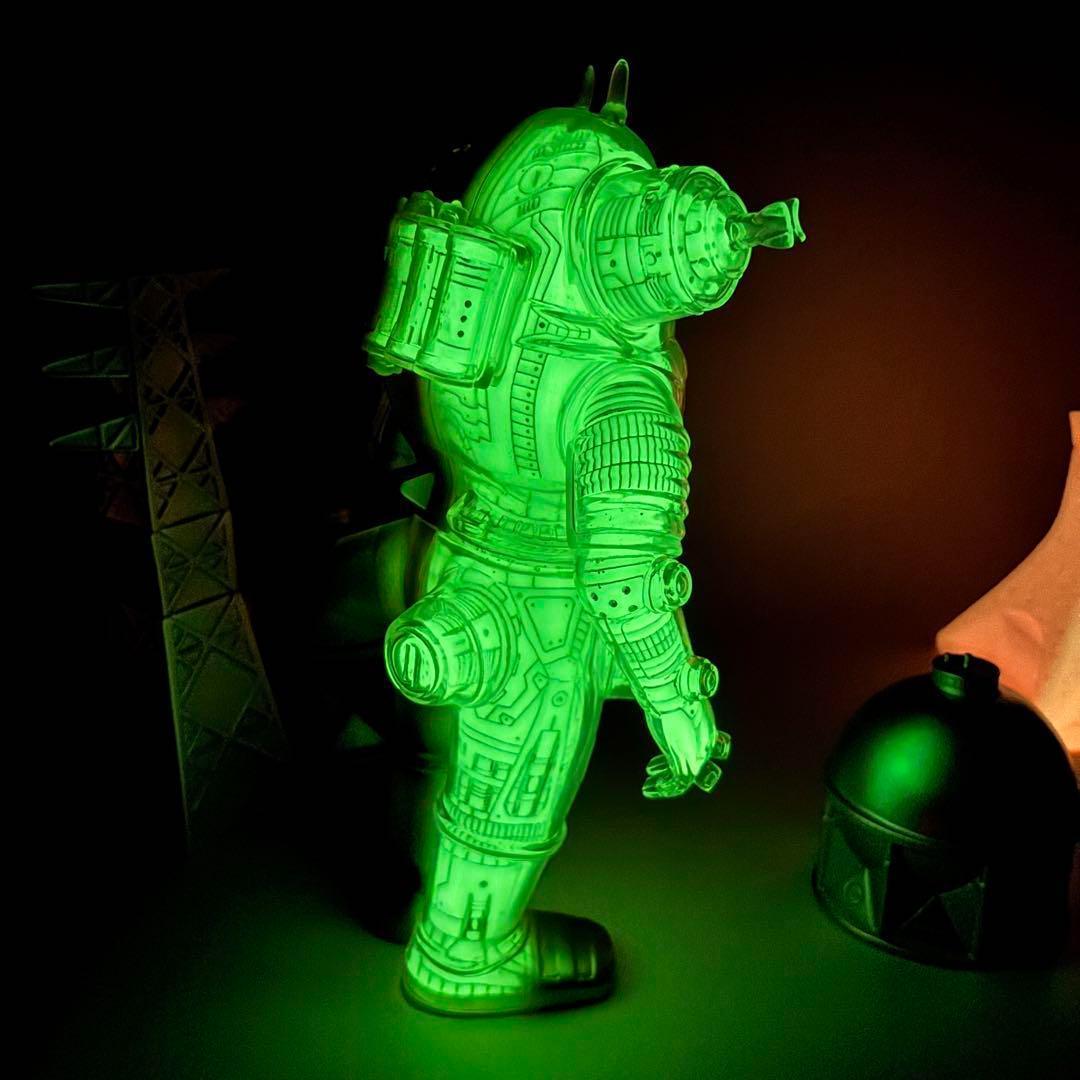 抽選当選品 マルサン 450 キングジョー 機械可視化 蓄光 Ver