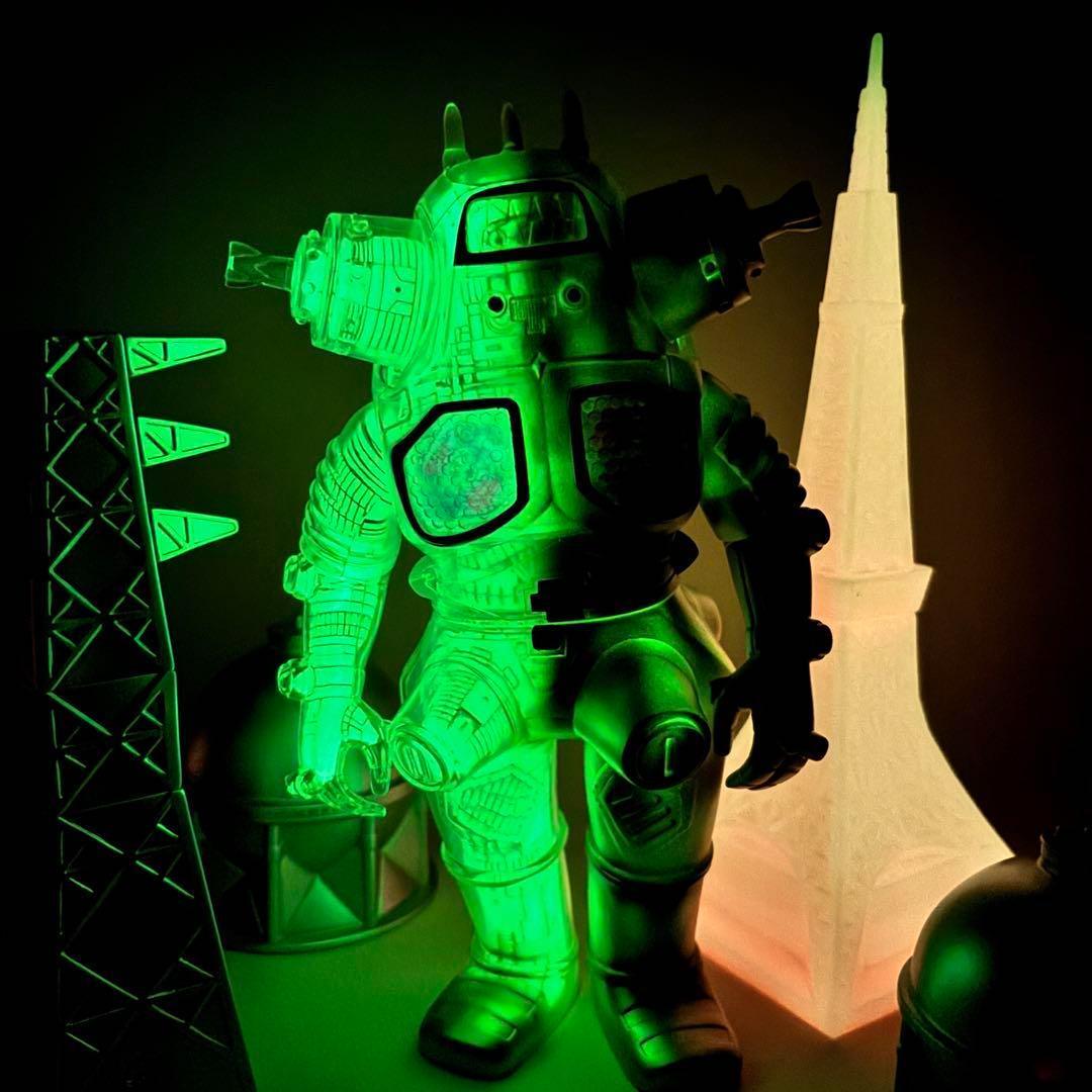 抽選当選品 マルサン 450 キングジョー 機械可視化 蓄光 Ver