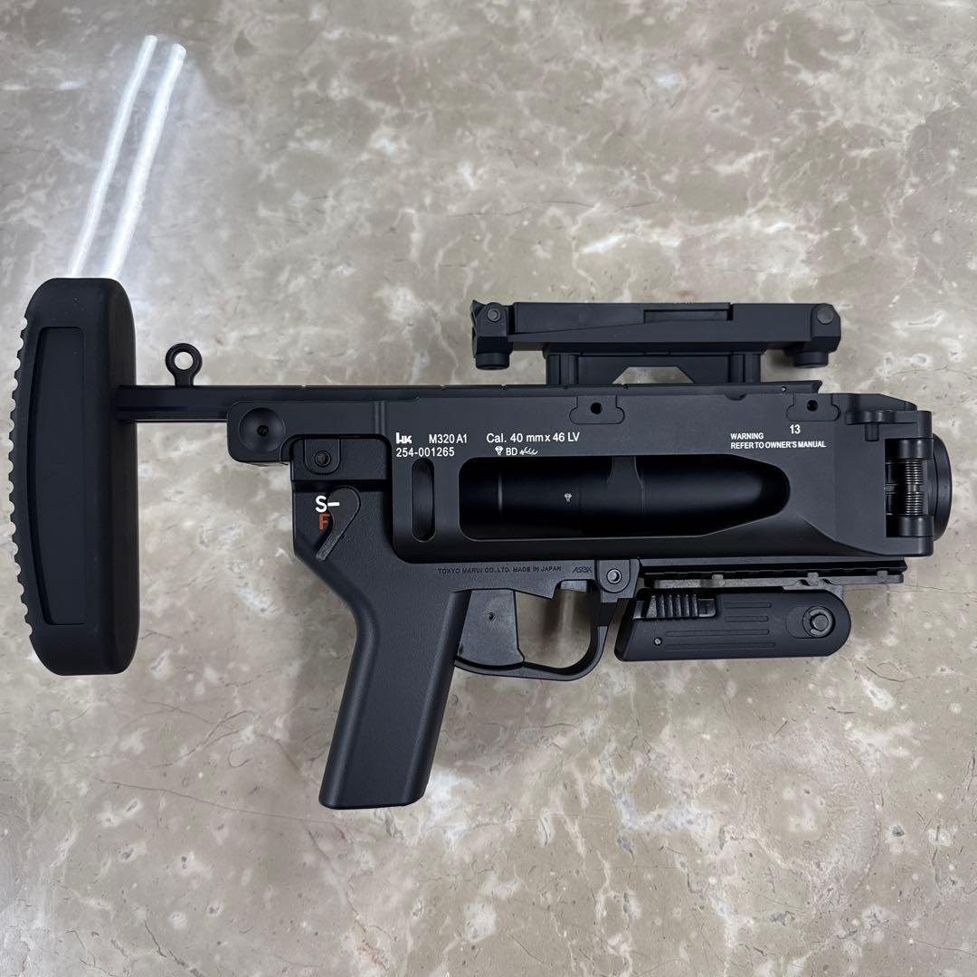 ⑦S&T M320A1 グレネードランチャー BK