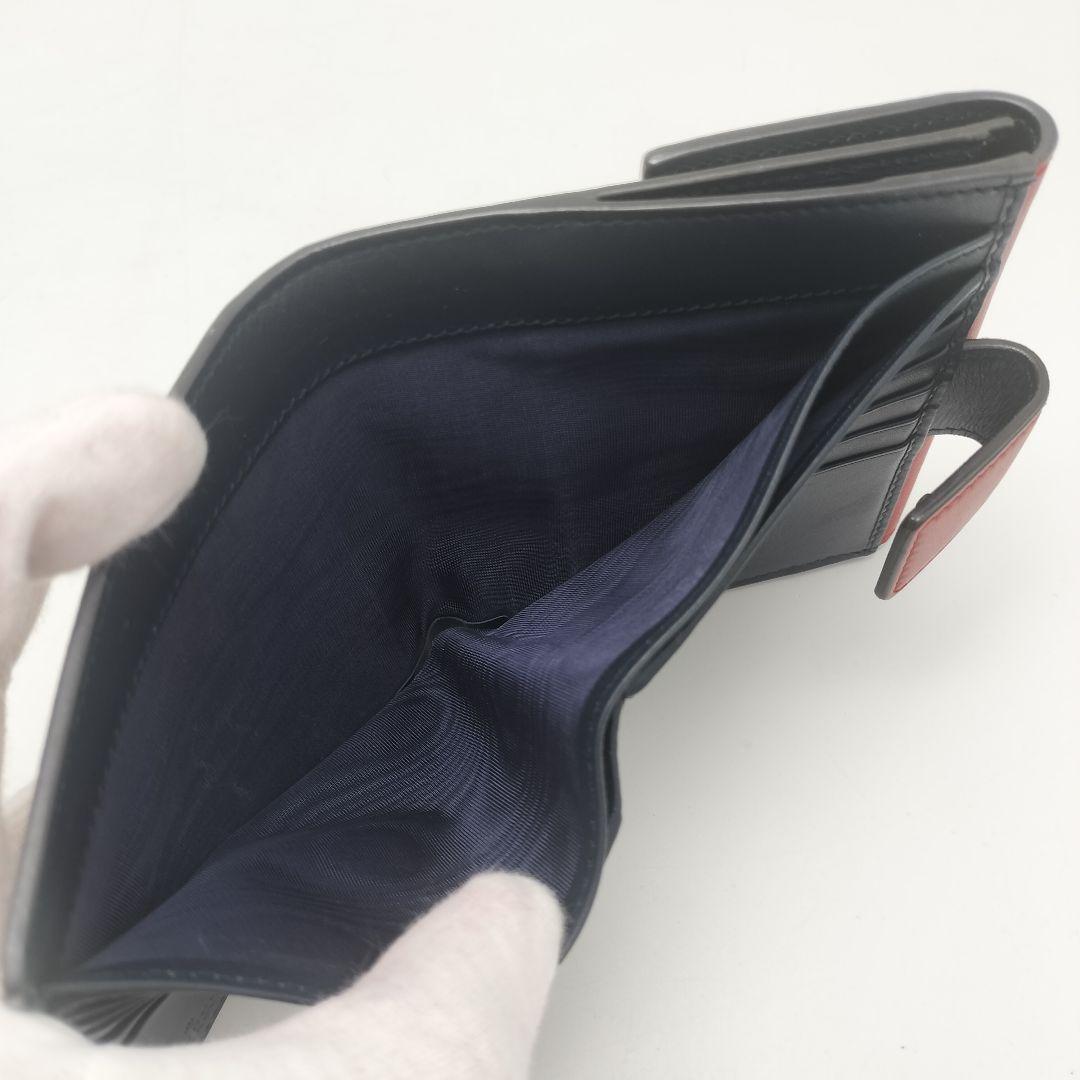 未使用に近い✨グッチ　折り財布　リボン