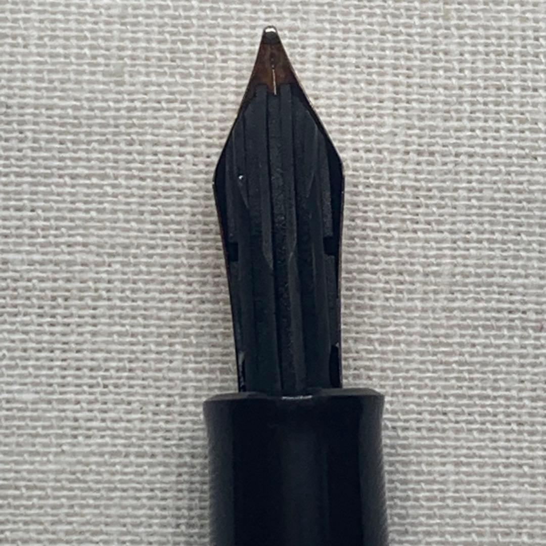 ペリカン　400NN トータス　ブラウン　ストライプ　万年筆　14C M