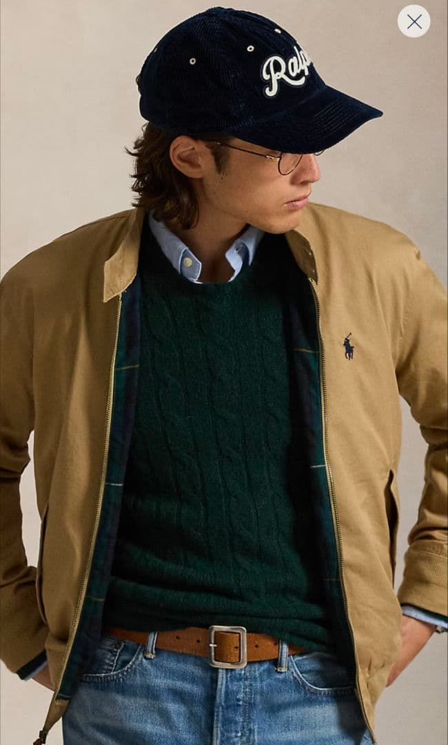 【yoshi】Polo Ralph Lauren ベージュジャケット