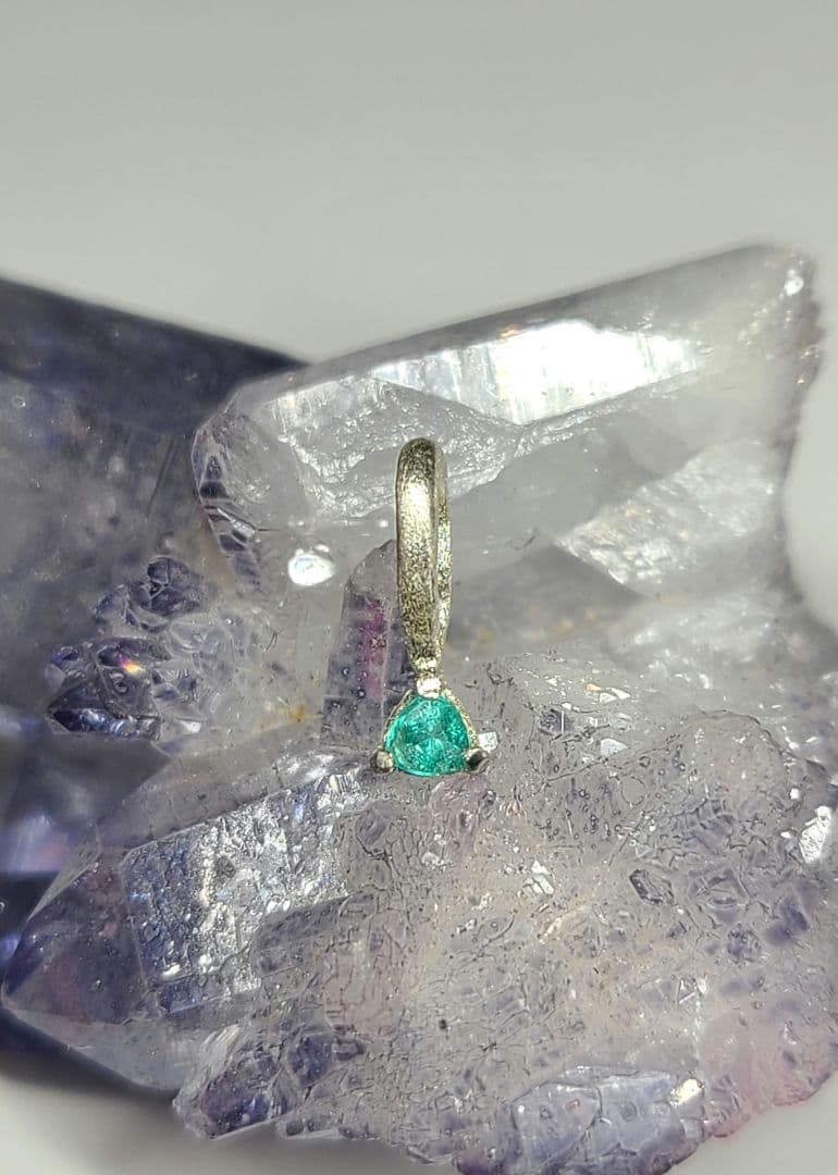 きなこ★ブラジル・バターリャパライバトルマリン★ペンダントオーダー