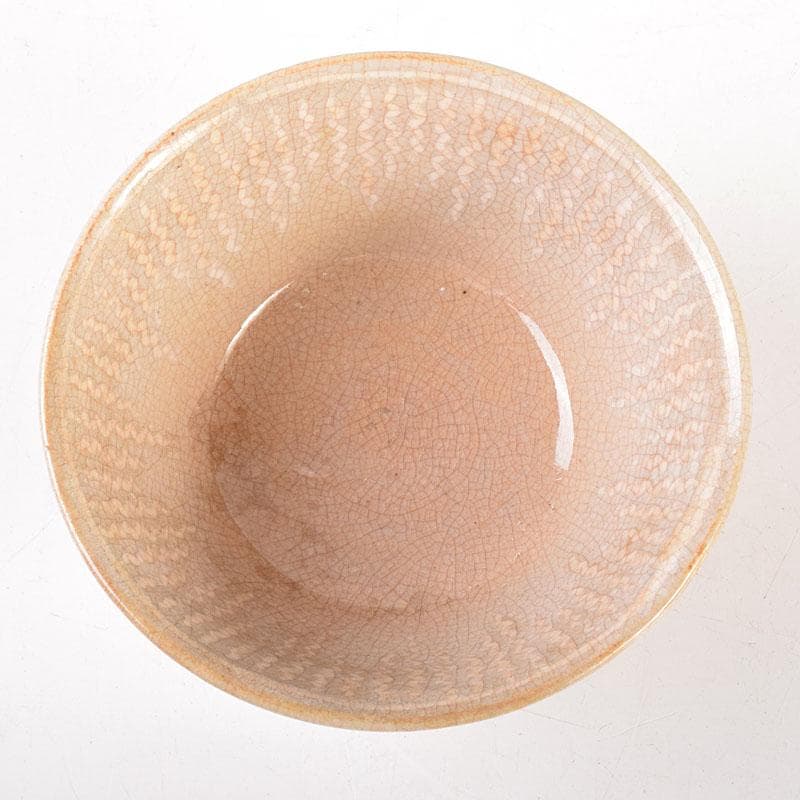 煎茶道具　瑞芝焼　阪上瑞雲作　辰砂　湯呑　5客　共箱　V　6873