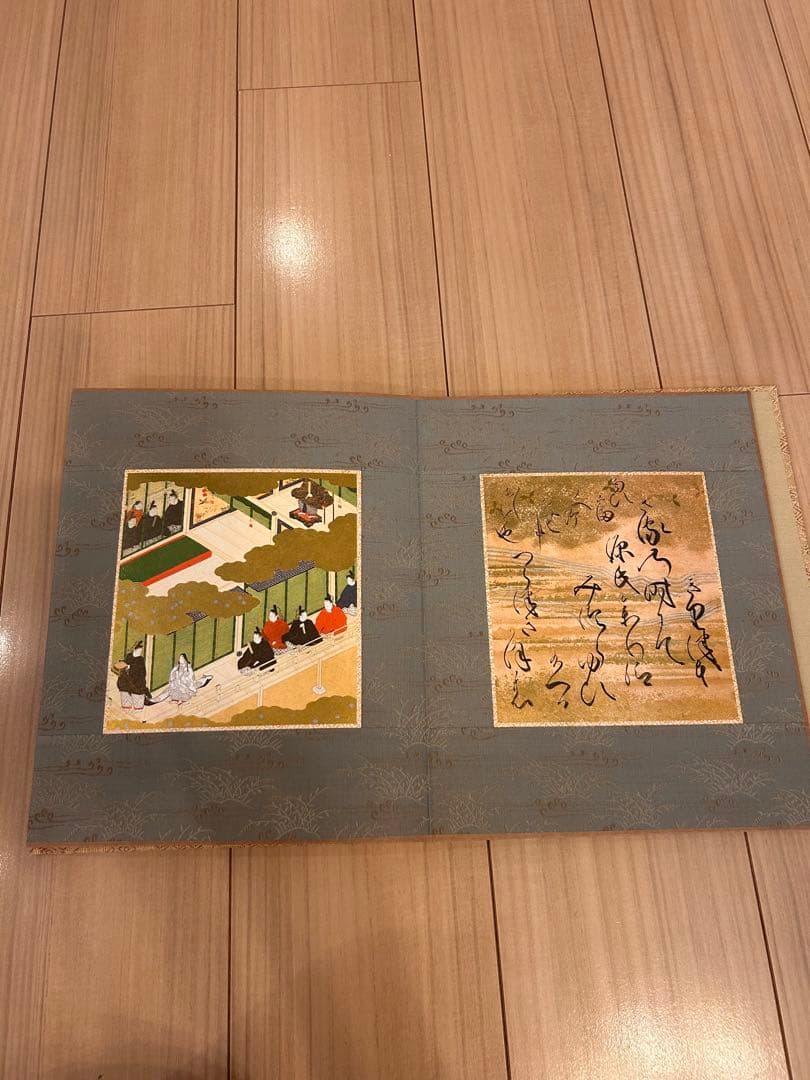 フランクリン画廊　徳川美術館収蔵　源氏物語書帖複製