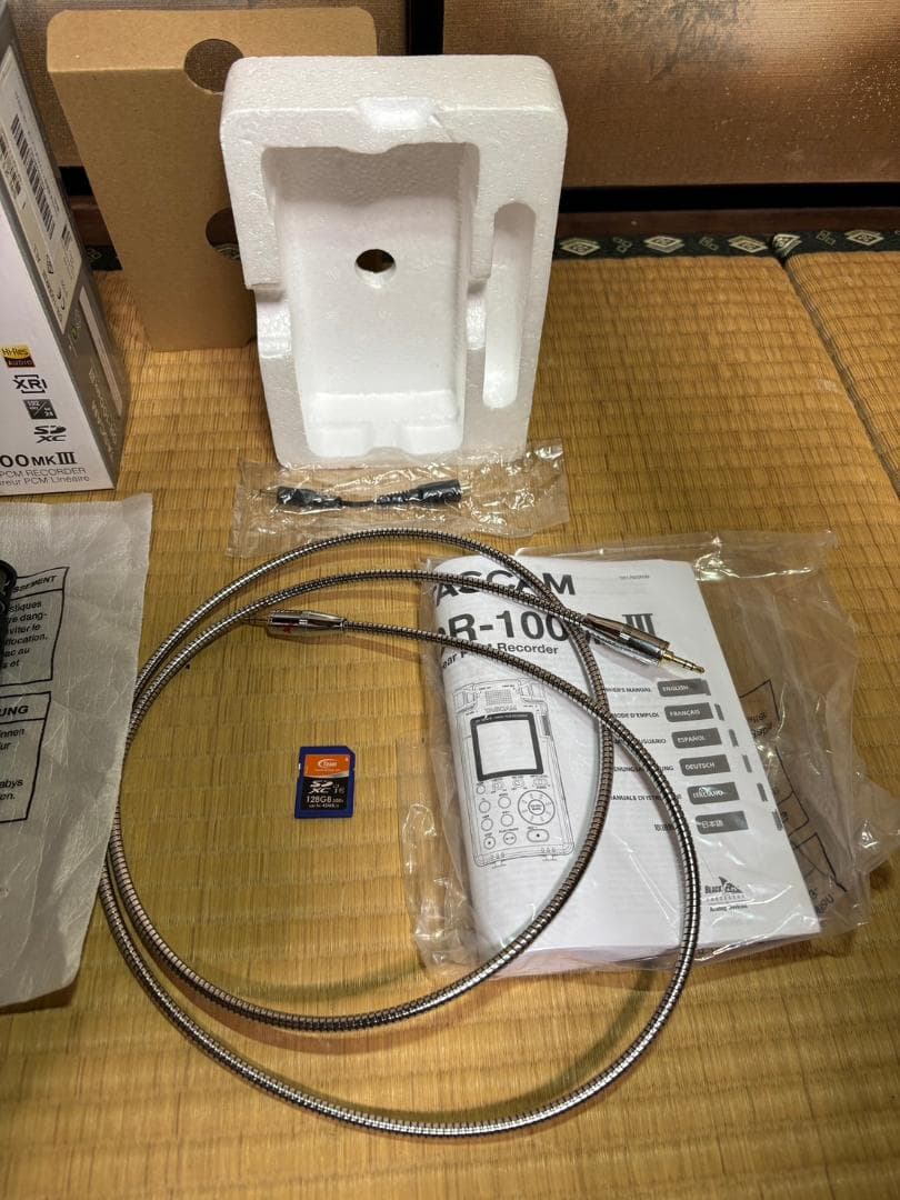 【美品＆追加品】 TASCAM DR-100mkIII PCMレコーダー