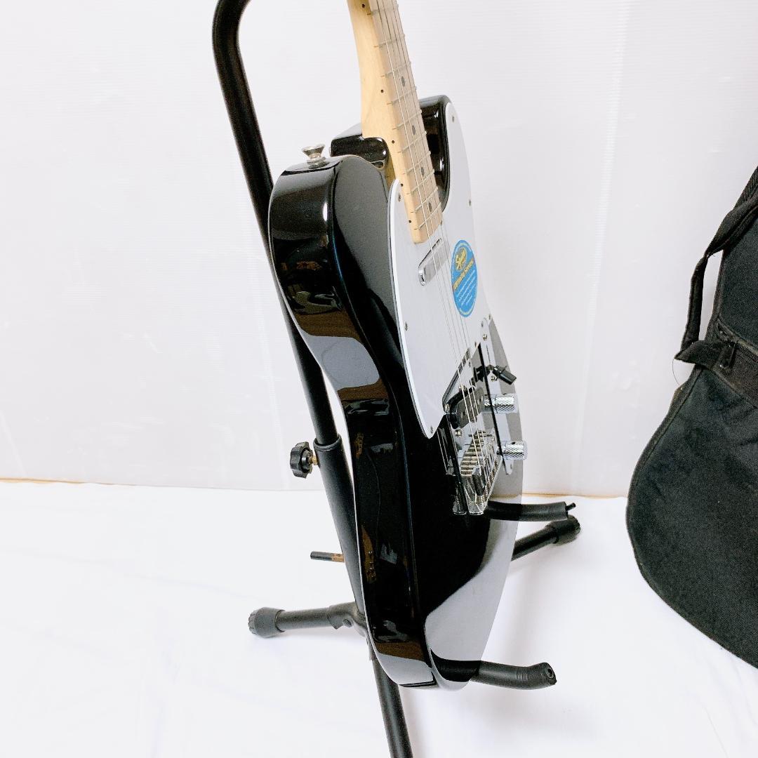 美品 Squier スクワイヤー Telecaster テレキャスター 黒