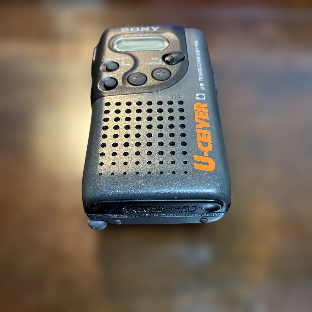 SONY U-CEVER UHFトランシーバー（1993年製）