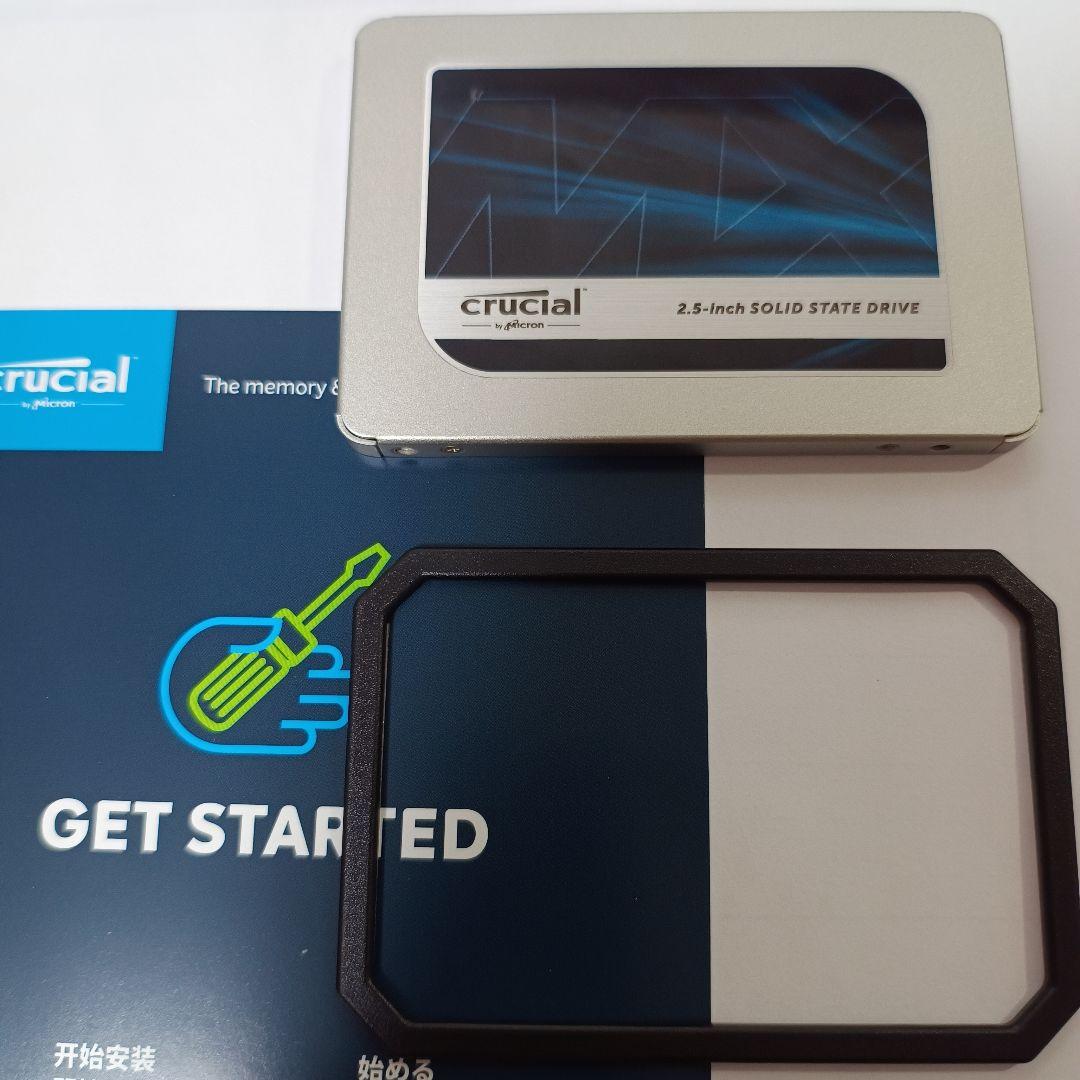 crucial MX500 1000GB（1TB） 2.5インチ SSD